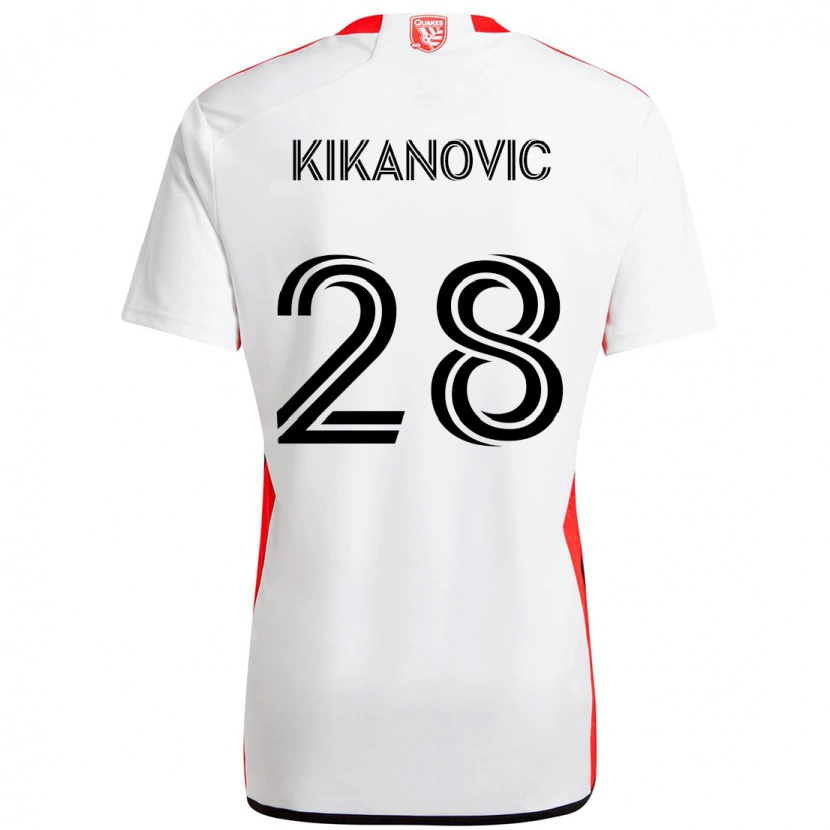 Danxen Damen Benjamin Kikanović #28 Schwarz Dunkelblau Auswärtstrikot Trikot 2025/26 T-Shirt Schweiz