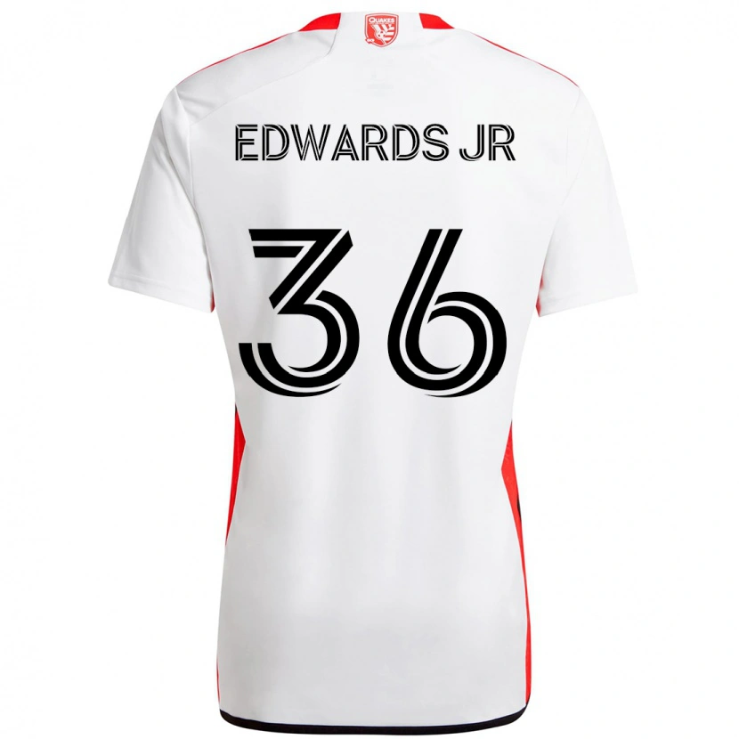 Danxen Damen Earl Edwards Jr. #36 Schwarz Dunkelblau Auswärtstrikot Trikot 2025/26 T-Shirt Schweiz