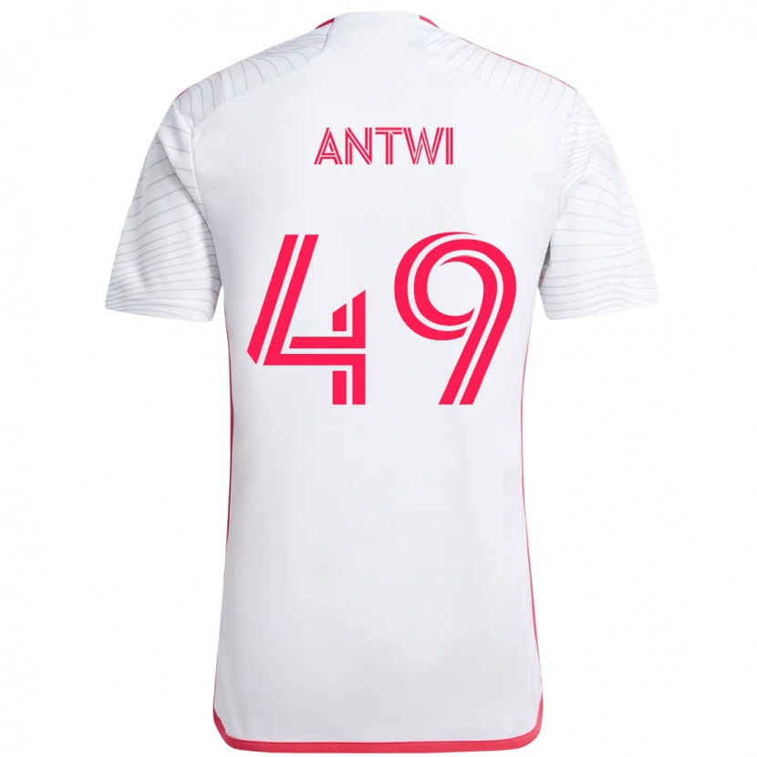 Danxen Damen Seth Antwi #49 Magenta Weiß Auswärtstrikot Trikot 2025/26 T-Shirt Schweiz