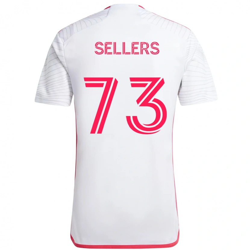 Danxen Damen Braydon Sellers #73 Magenta Weiß Auswärtstrikot Trikot 2025/26 T-Shirt Schweiz