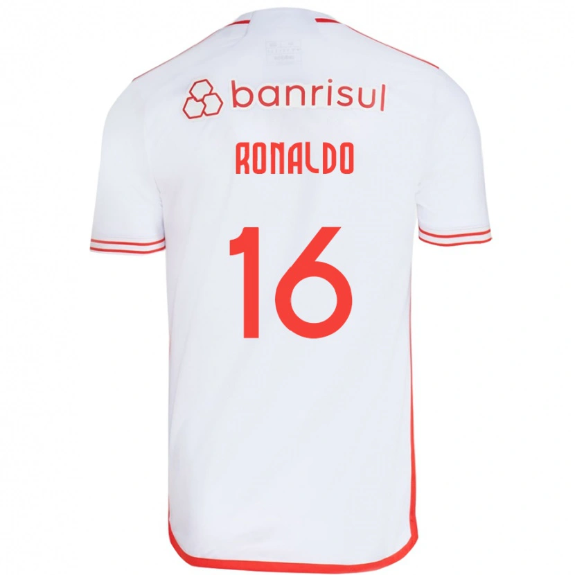 Danxen Damen Ronaldo #16 Rot Weiß Auswärtstrikot Trikot 2025/26 T-Shirt Schweiz