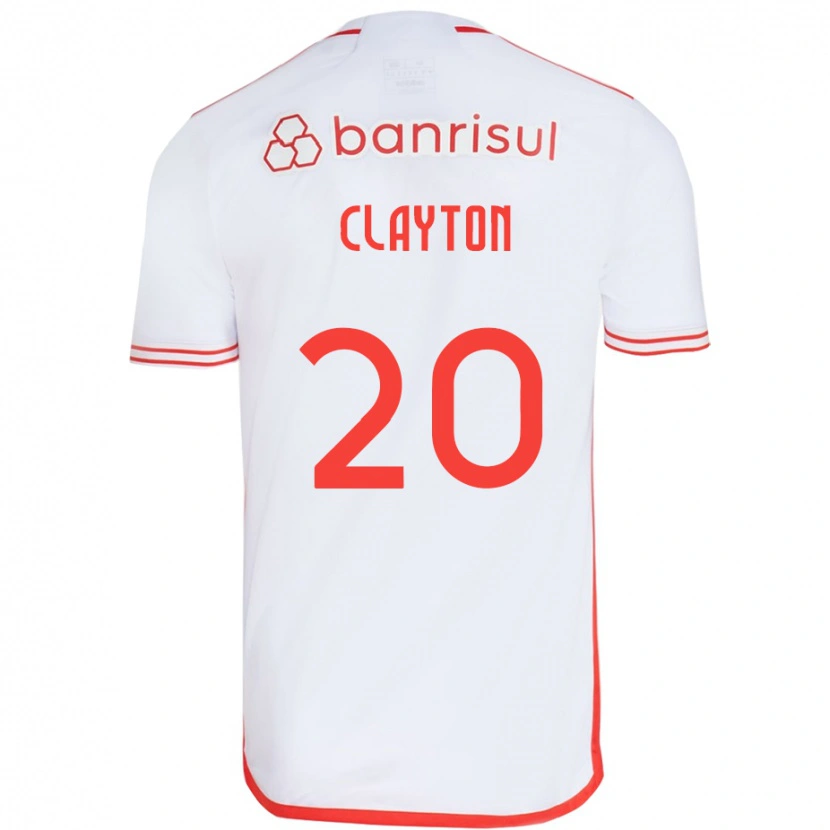 Danxen Damen Clayton #20 Rot Weiß Auswärtstrikot Trikot 2025/26 T-Shirt Schweiz