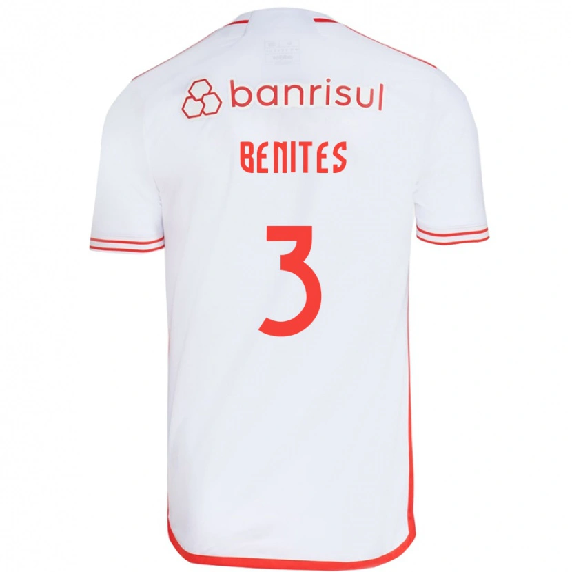 Danxen Damen Bruna Benites #3 Rot Weiß Auswärtstrikot Trikot 2025/26 T-Shirt Schweiz