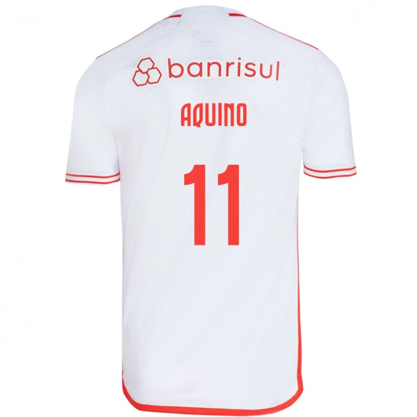 Danxen Damen Belén Aquino #11 Rot Weiß Auswärtstrikot Trikot 2025/26 T-Shirt Schweiz