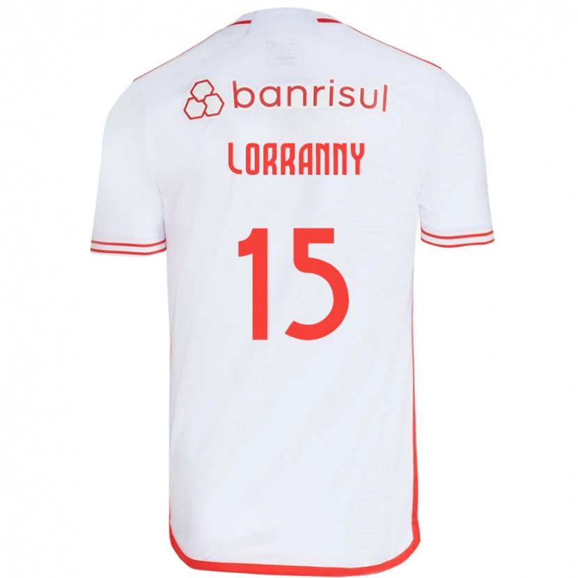 Danxen Damen Lorranny #15 Rot Weiß Auswärtstrikot Trikot 2025/26 T-Shirt Schweiz