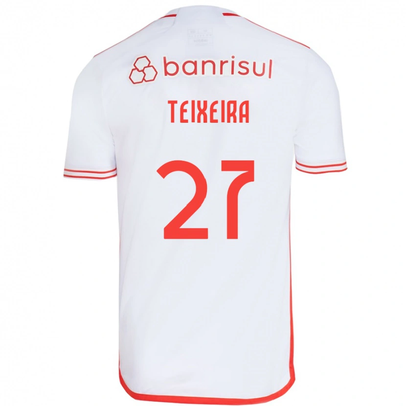 Danxen Damen Danny Teixeira #27 Rot Weiß Auswärtstrikot Trikot 2025/26 T-Shirt Schweiz