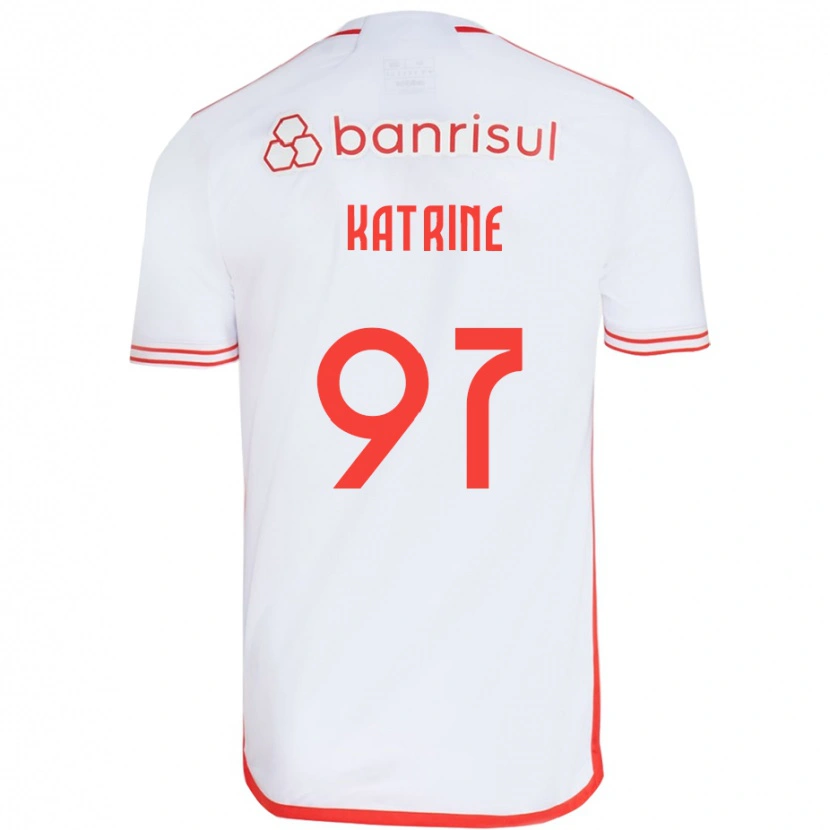 Danxen Damen Katrine #97 Rot Weiß Auswärtstrikot Trikot 2025/26 T-Shirt Schweiz