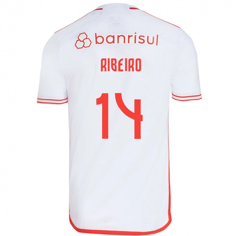 Danxen Damen Lucas Ribeiro #14 Rot Weiß Auswärtstrikot Trikot 2025/26 T-Shirt Schweiz