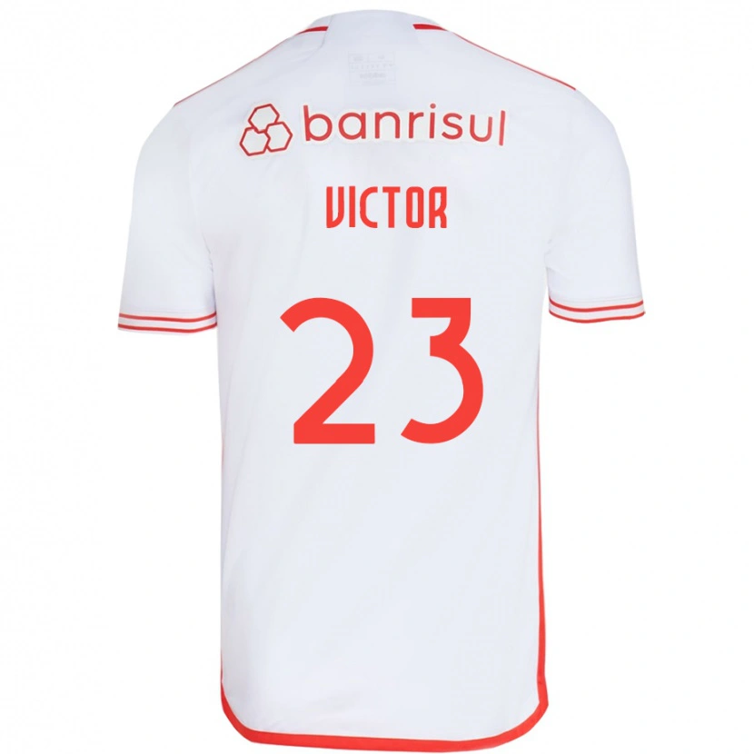 Danxen Damen Paulo Victor #23 Rot Weiß Auswärtstrikot Trikot 2025/26 T-Shirt Schweiz