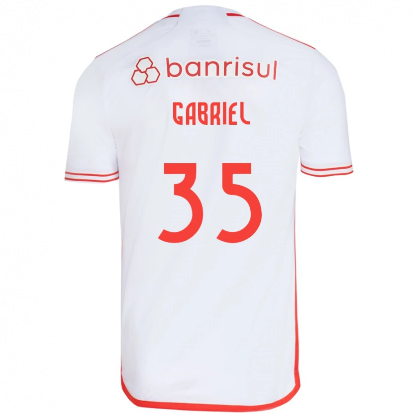 Danxen Damen Ze Gabriel #35 Rot Weiß Auswärtstrikot Trikot 2025/26 T-Shirt Schweiz