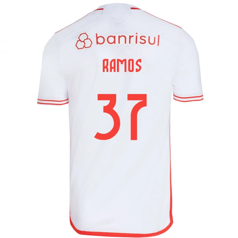 Danxen Damen Lucas Ramos #37 Rot Weiß Auswärtstrikot Trikot 2025/26 T-Shirt Schweiz