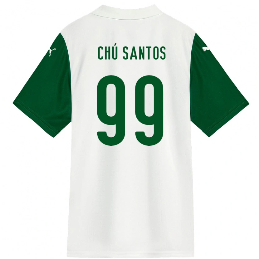 Danxen Damen Chú Santos #99 Grün Weiß Auswärtstrikot Trikot 2025/26 T-Shirt Schweiz