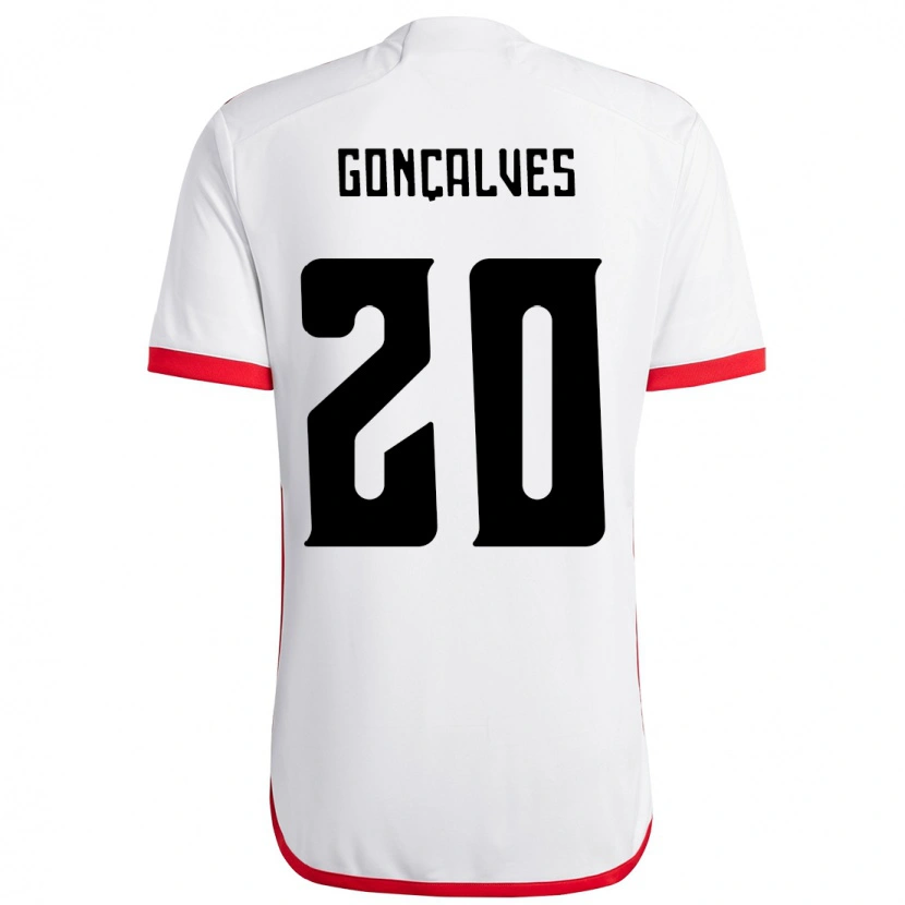 Danxen Damen Matheus Gonçalves #20 Rot Schwarz Auswärtstrikot Trikot 2025/26 T-Shirt Schweiz