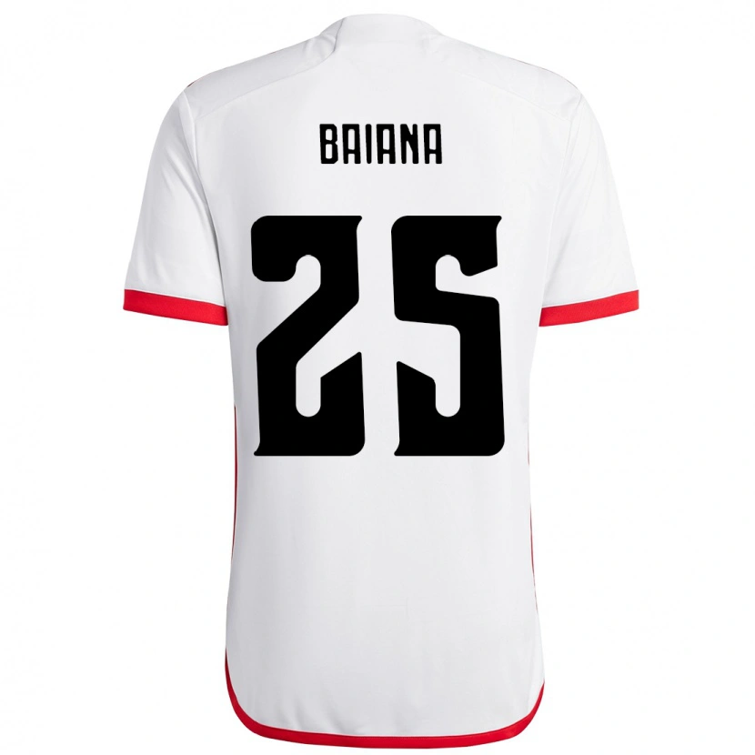 Danxen Damen Larissa Baiana #25 Rot Schwarz Auswärtstrikot Trikot 2025/26 T-Shirt Schweiz