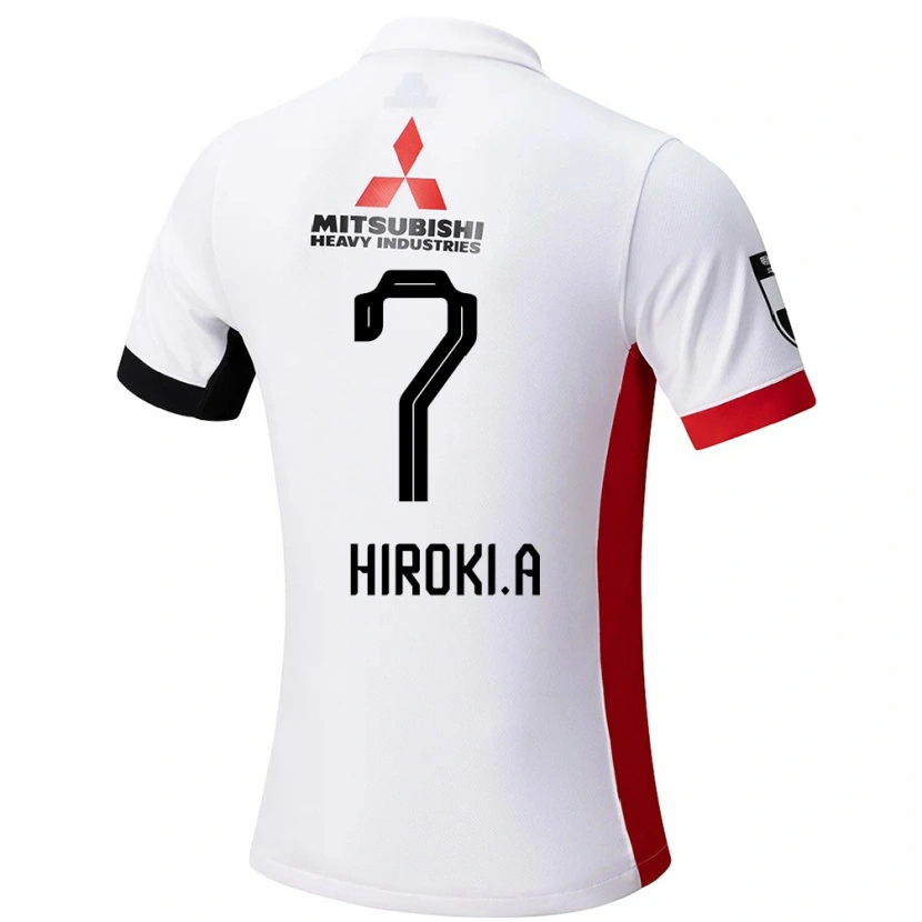 Danxen Damen Hiroki Abe #7 Rot Weiß Auswärtstrikot Trikot 2025/26 T-Shirt Schweiz