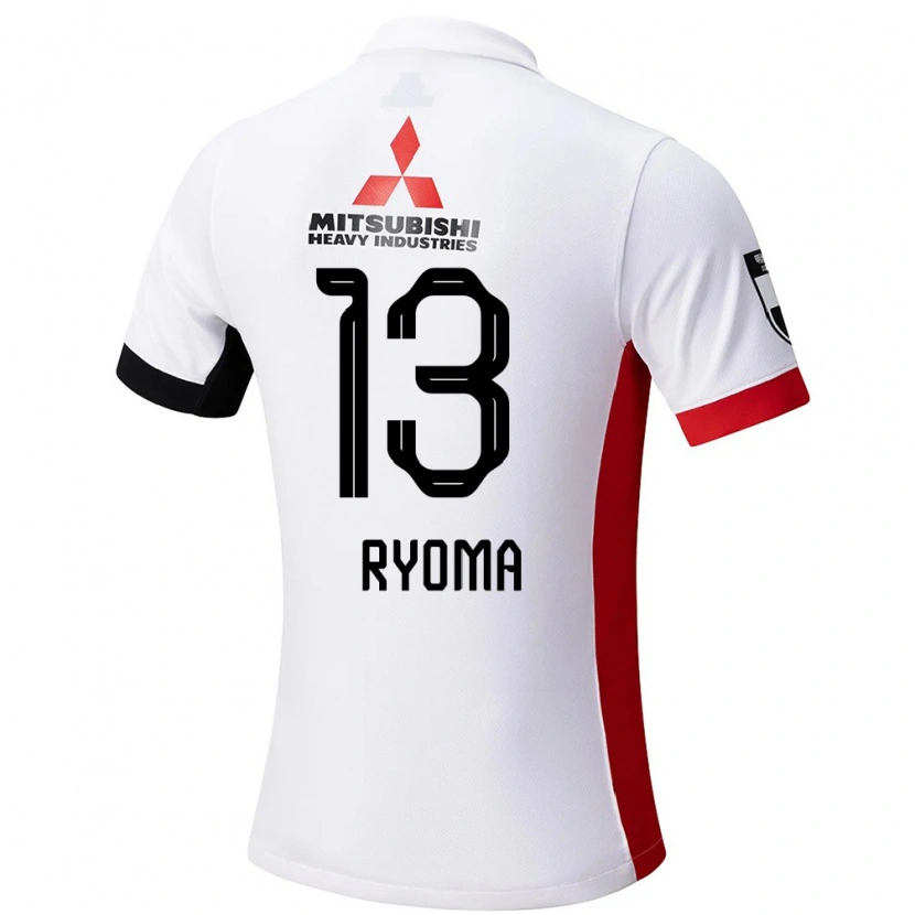 Danxen Damen Ryoma Watanabe #13 Rot Weiß Auswärtstrikot Trikot 2025/26 T-Shirt Schweiz