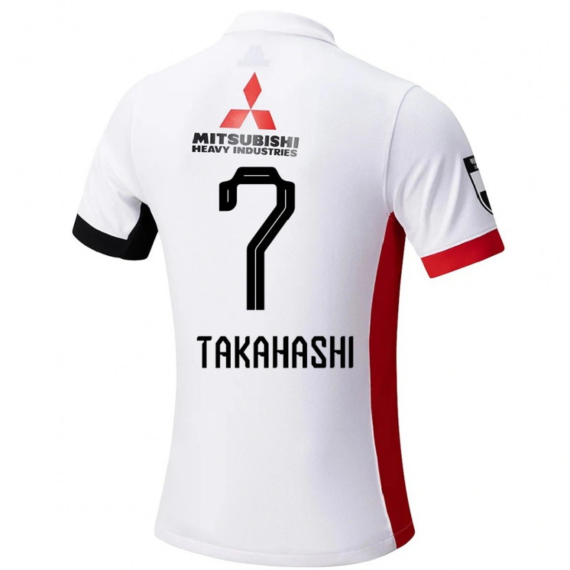 Danxen Damen Hana Takahashi #7 Rot Weiß Auswärtstrikot Trikot 2025/26 T-Shirt Schweiz