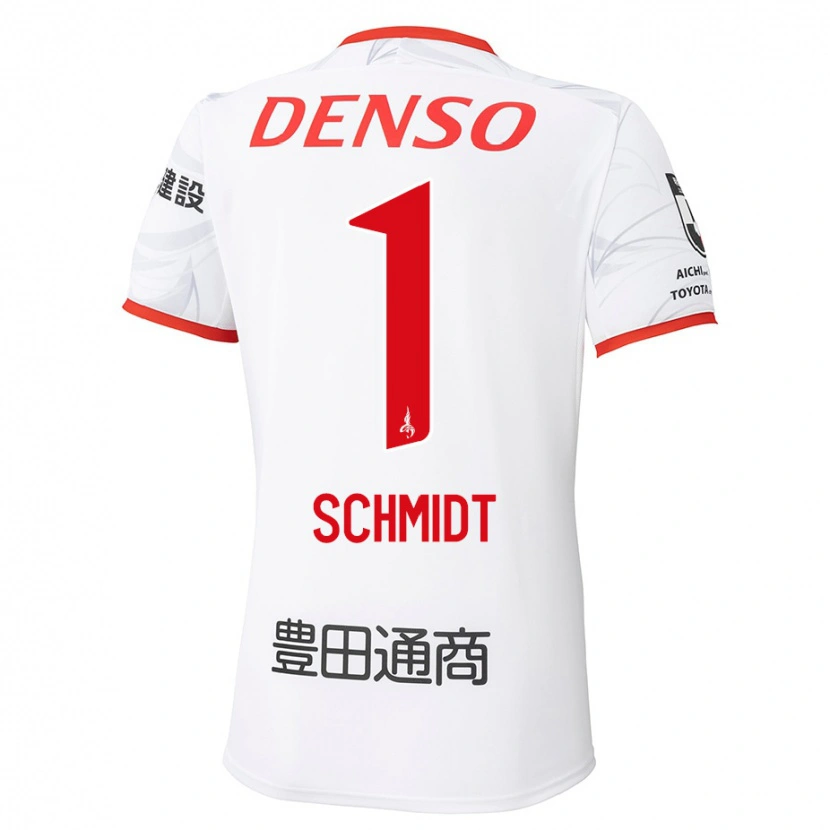 Danxen Damen Daniel Schmidt #1 Rot Gelb Auswärtstrikot Trikot 2025/26 T-Shirt Schweiz