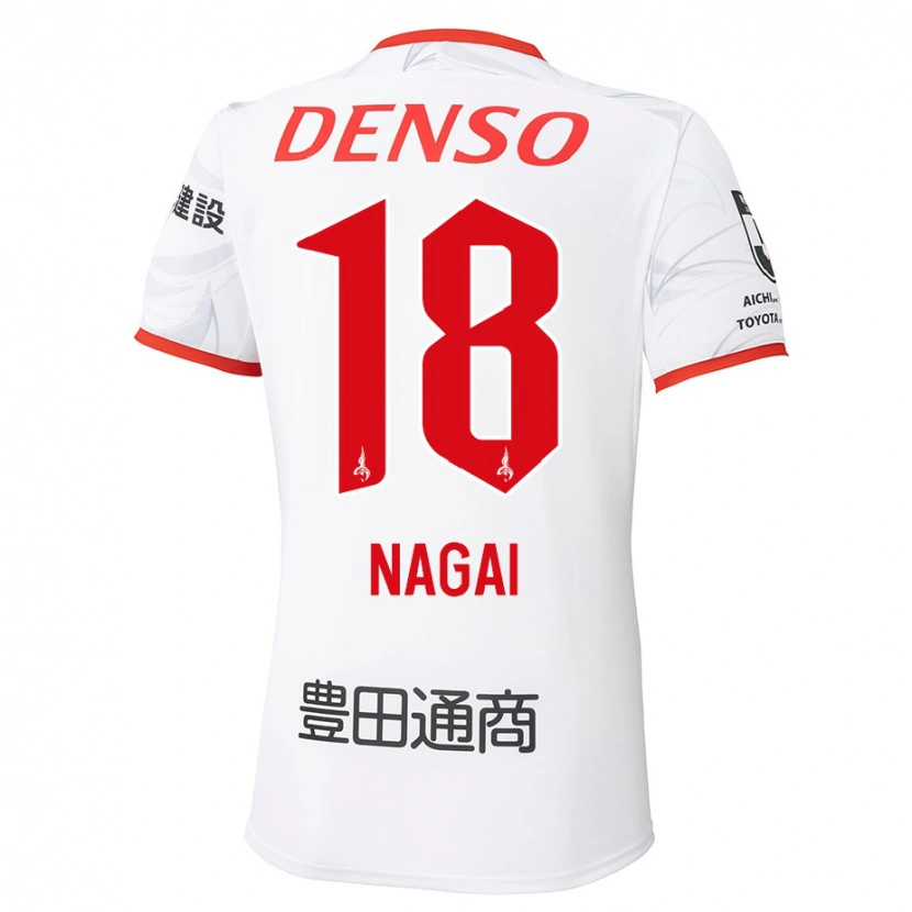 Danxen Damen Kensuke Nagai #18 Rot Gelb Auswärtstrikot Trikot 2025/26 T-Shirt Schweiz