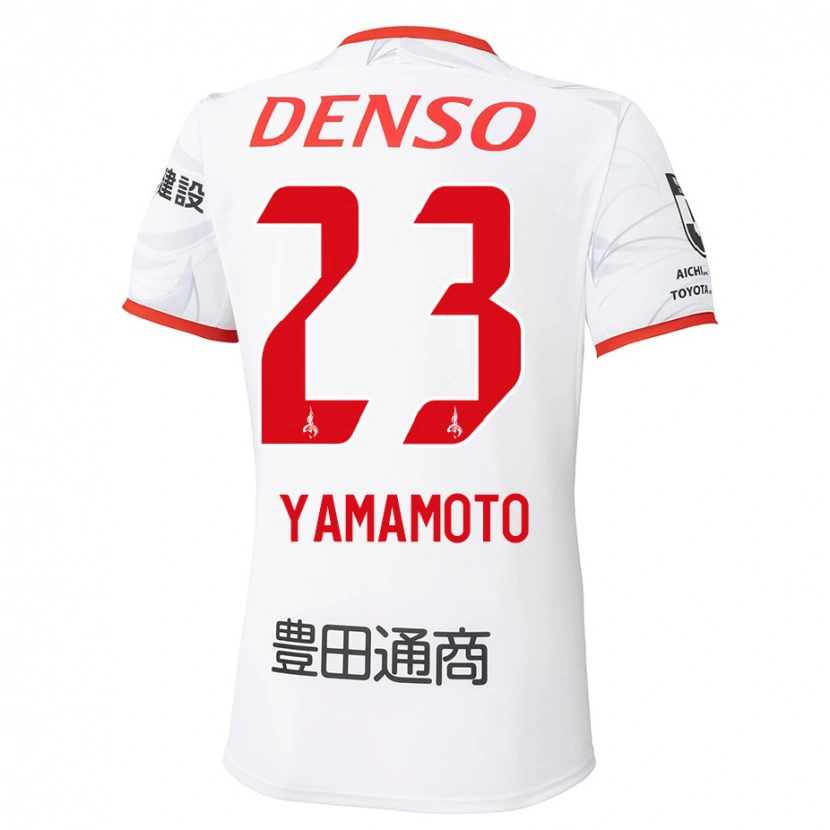 Danxen Damen Haruki Yamamoto #23 Rot Gelb Auswärtstrikot Trikot 2025/26 T-Shirt Schweiz