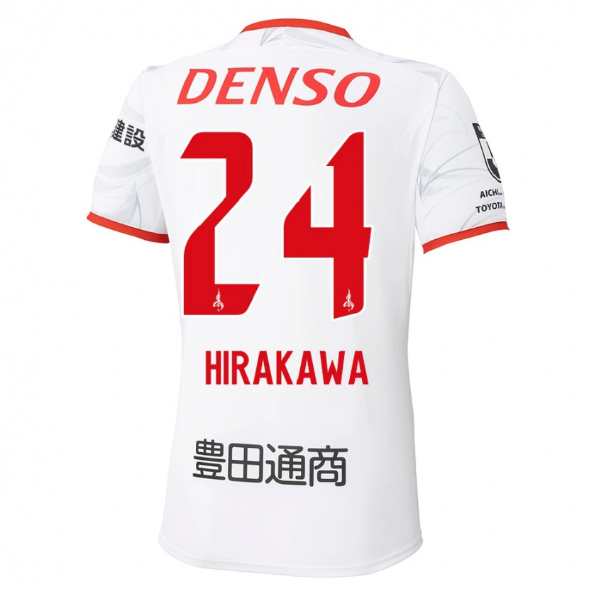 Danxen Damen Haruto Hirakawa #24 Rot Gelb Auswärtstrikot Trikot 2025/26 T-Shirt Schweiz