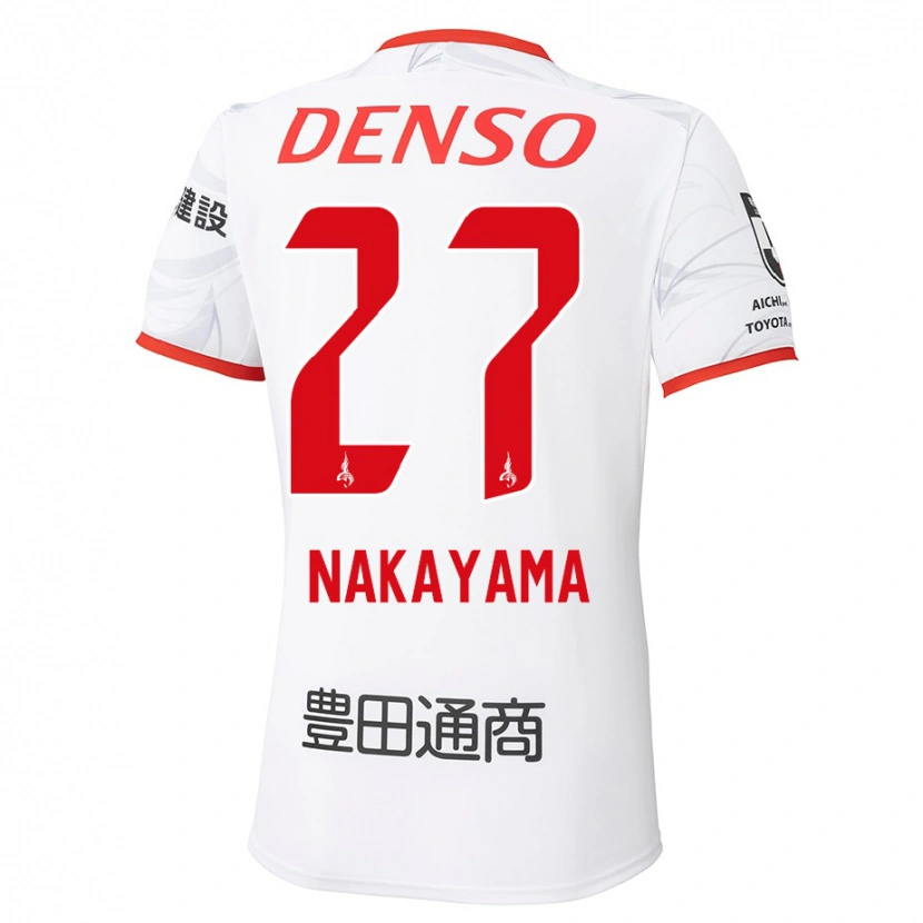 Danxen Damen Katsuhiro Nakayama #27 Rot Gelb Auswärtstrikot Trikot 2025/26 T-Shirt Schweiz