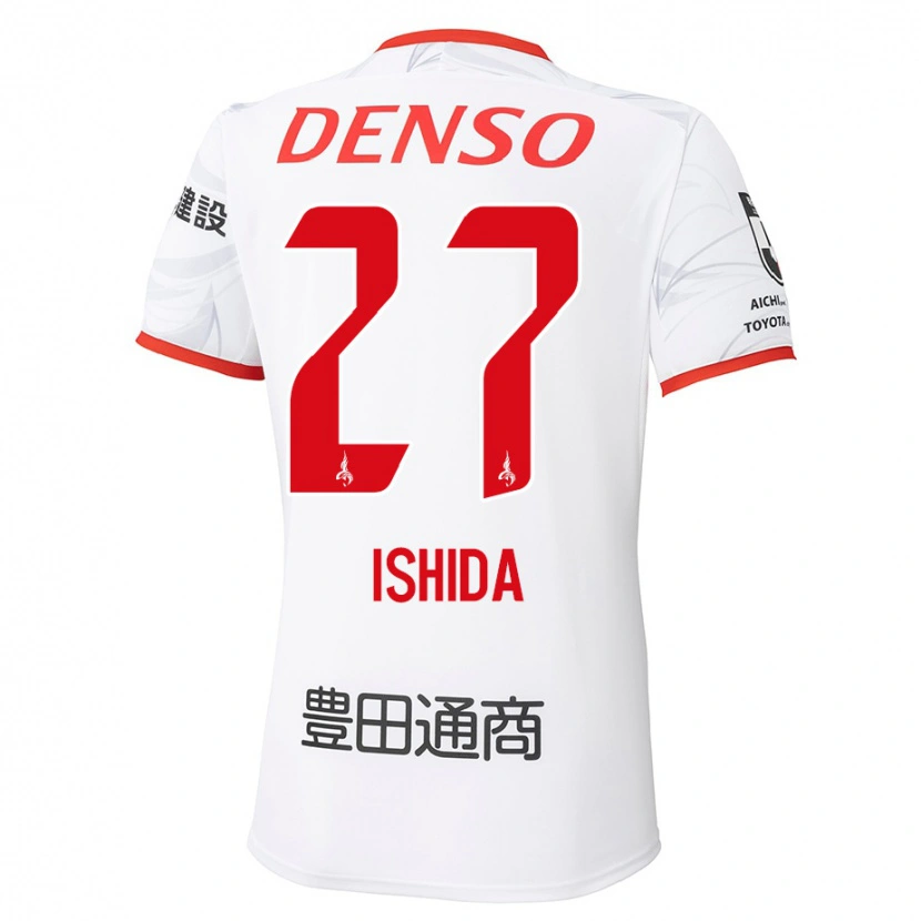 Danxen Damen Kakeru Ishida #27 Rot Gelb Auswärtstrikot Trikot 2025/26 T-Shirt Schweiz