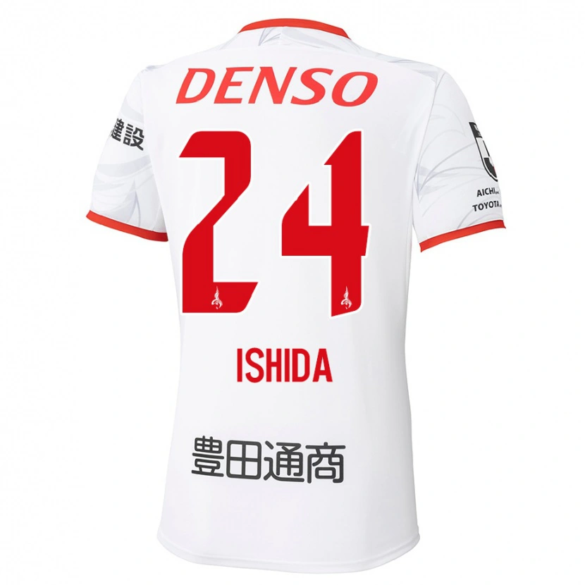 Danxen Damen Ryotaro Ishida #24 Rot Gelb Auswärtstrikot Trikot 2025/26 T-Shirt Schweiz