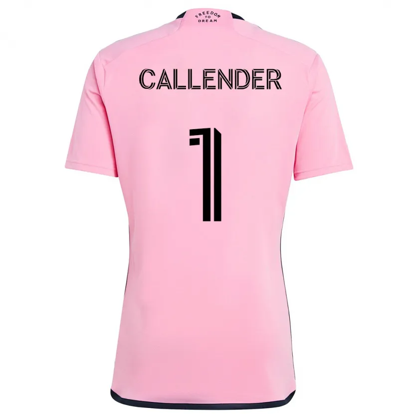 Danxen Kinder Drake Callender #1 Rosa Heimtrikot Trikot 2024/25 T-Shirt Schweiz