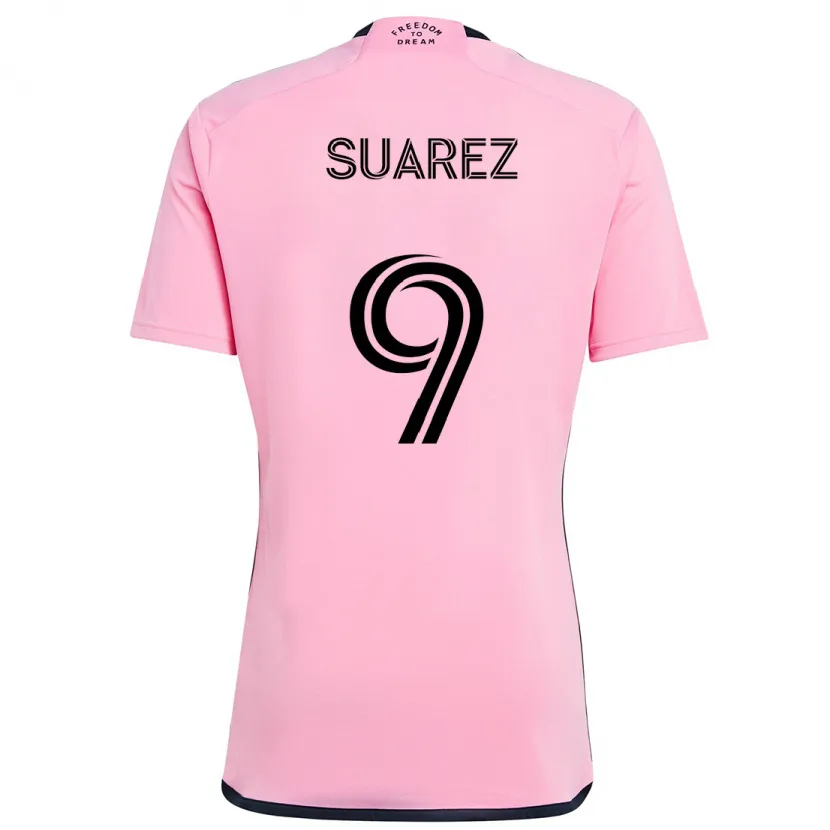 Danxen Kinder Luis Suárez #9 Rosa Heimtrikot Trikot 2024/25 T-Shirt Schweiz