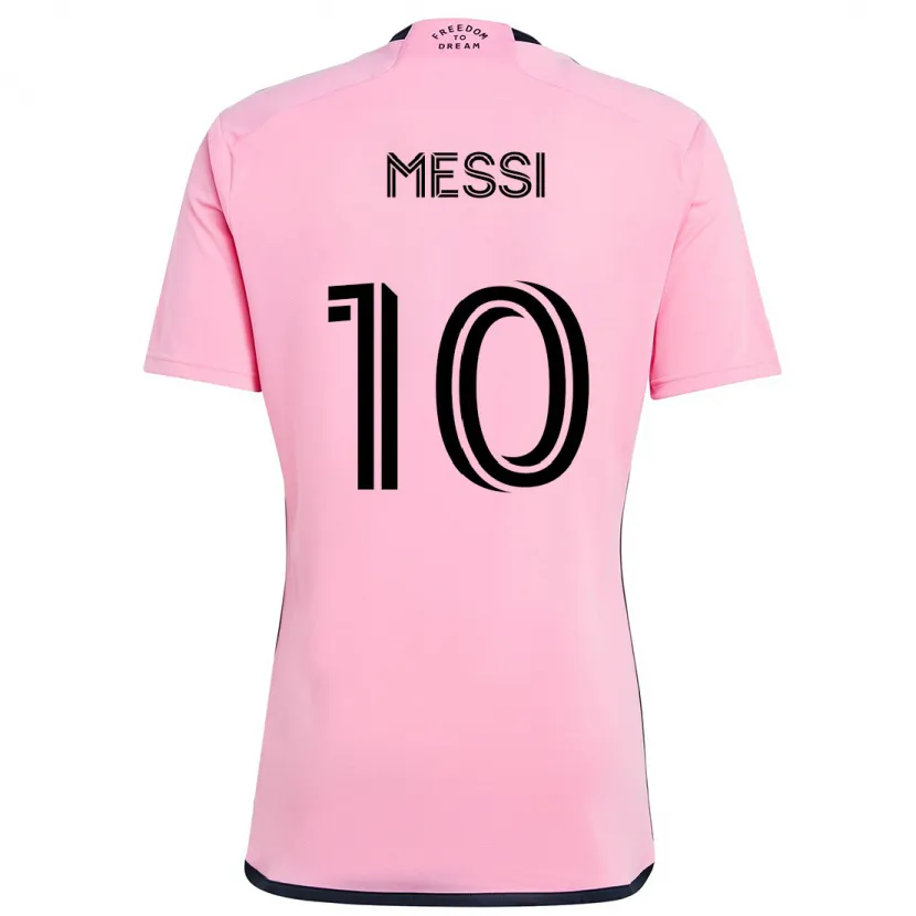 Danxen Kinder Lionel Messi #10 Rosa Heimtrikot Trikot 2024/25 T-Shirt Schweiz