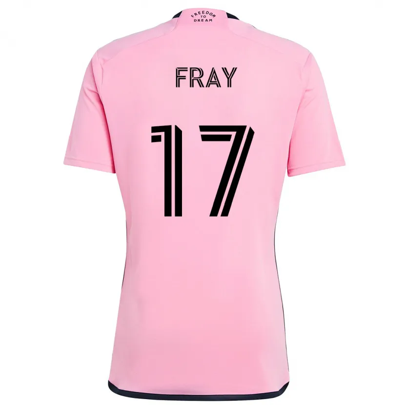 Danxen Kinder Ian Fray #17 Rosa Heimtrikot Trikot 2024/25 T-Shirt Schweiz