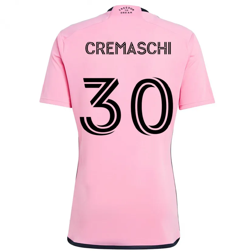 Danxen Kinder Benja Cremaschi #30 Rosa Heimtrikot Trikot 2024/25 T-Shirt Schweiz