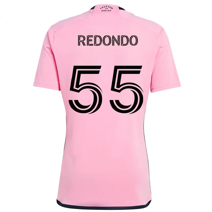 Danxen Kinder Federico Redondo #55 Rosa Heimtrikot Trikot 2024/25 T-Shirt Schweiz