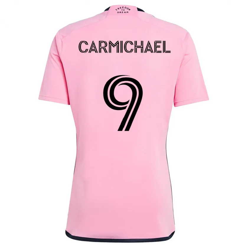 Danxen Kinder Ryan Carmichael #9 Rosa Heimtrikot Trikot 2024/25 T-Shirt Schweiz