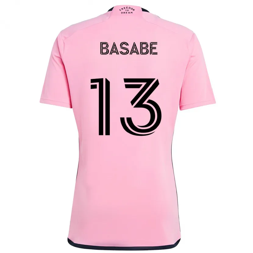 Danxen Kinder Samuel Basabe #13 Rosa Heimtrikot Trikot 2024/25 T-Shirt Schweiz