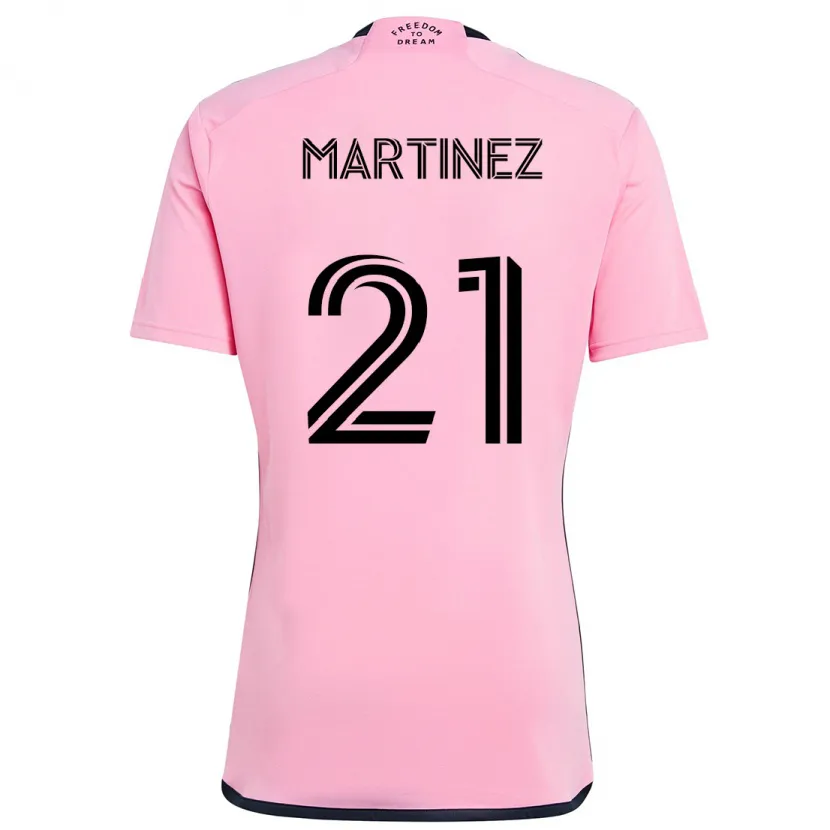 Danxen Kinder Derrek Martinez #21 Rosa Heimtrikot Trikot 2024/25 T-Shirt Schweiz