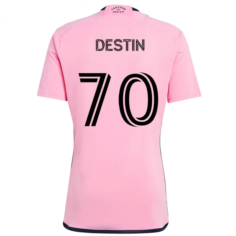 Danxen Kinder Bryan Destin #70 Rosa Heimtrikot Trikot 2024/25 T-Shirt Schweiz