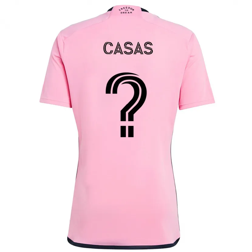 Danxen Kinder André Casas #0 Rosa Heimtrikot Trikot 2024/25 T-Shirt Schweiz