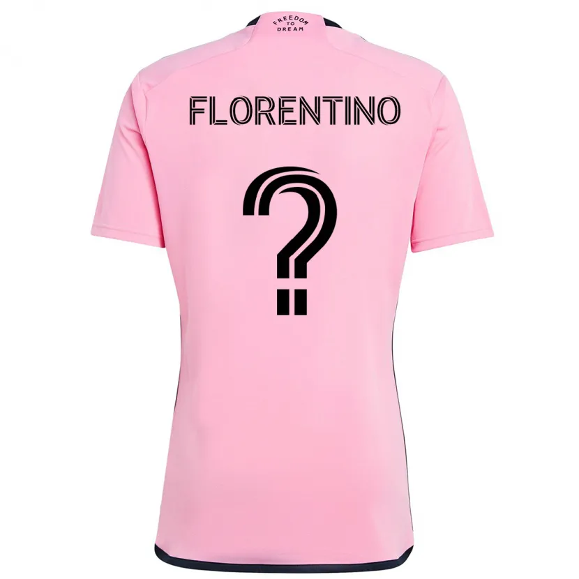 Danxen Kinder Gabriel Florentino #0 Rosa Heimtrikot Trikot 2024/25 T-Shirt Schweiz