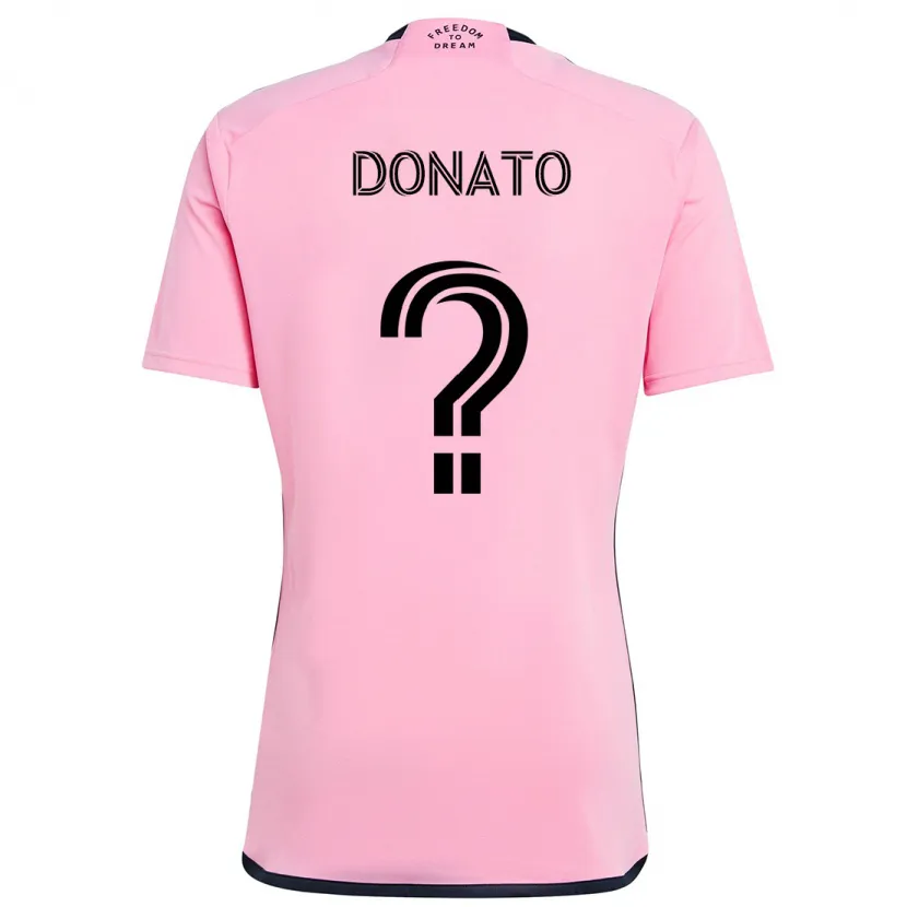 Danxen Kinder Benjamin Donato #0 Rosa Heimtrikot Trikot 2024/25 T-Shirt Schweiz