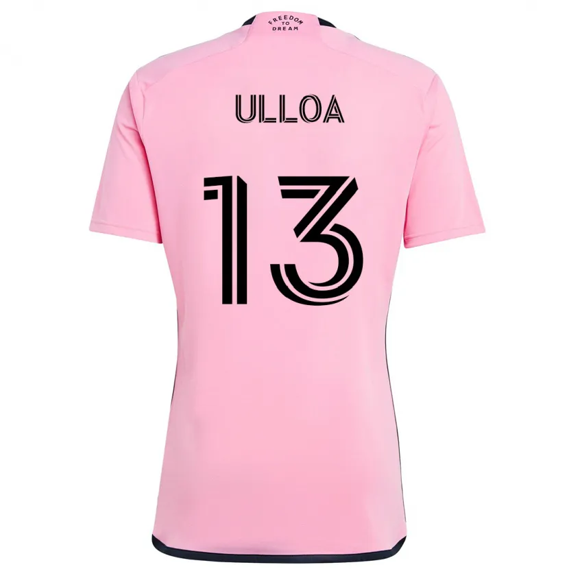 Danxen Kinder Víctor Ulloa #13 Rosa Heimtrikot Trikot 2024/25 T-Shirt Schweiz