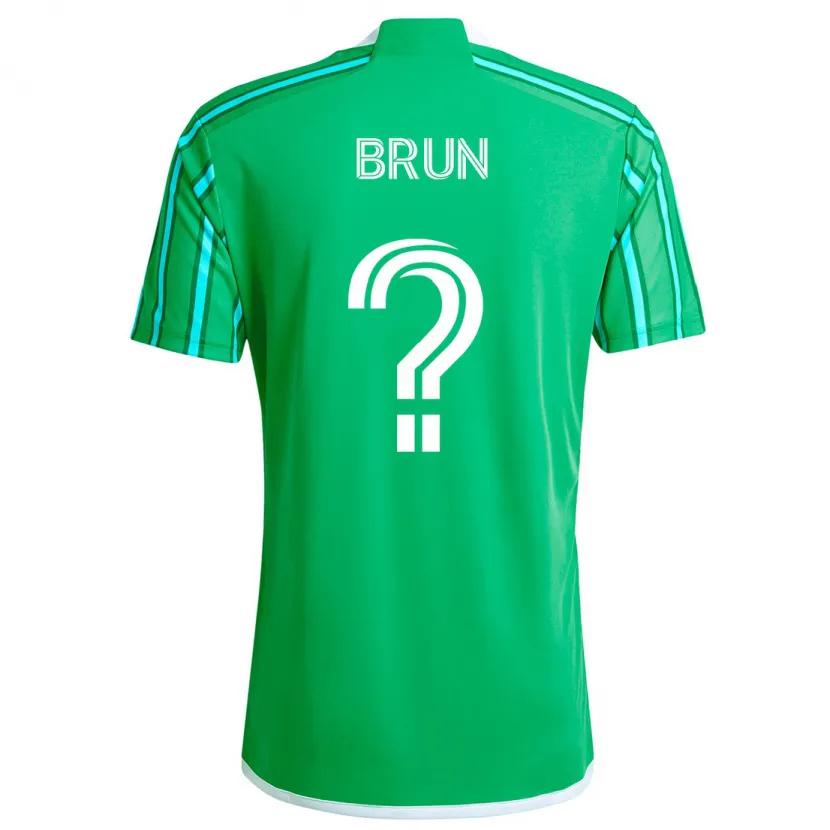 Danxen Kinder Shaun Brun #0 Grün Weiß Heimtrikot Trikot 2024/25 T-Shirt Schweiz