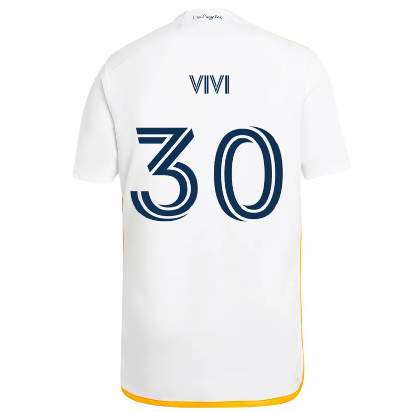 Danxen Kinder Gino Vivi #30 Weiß Gelb Heimtrikot Trikot 2024/25 T-Shirt Schweiz