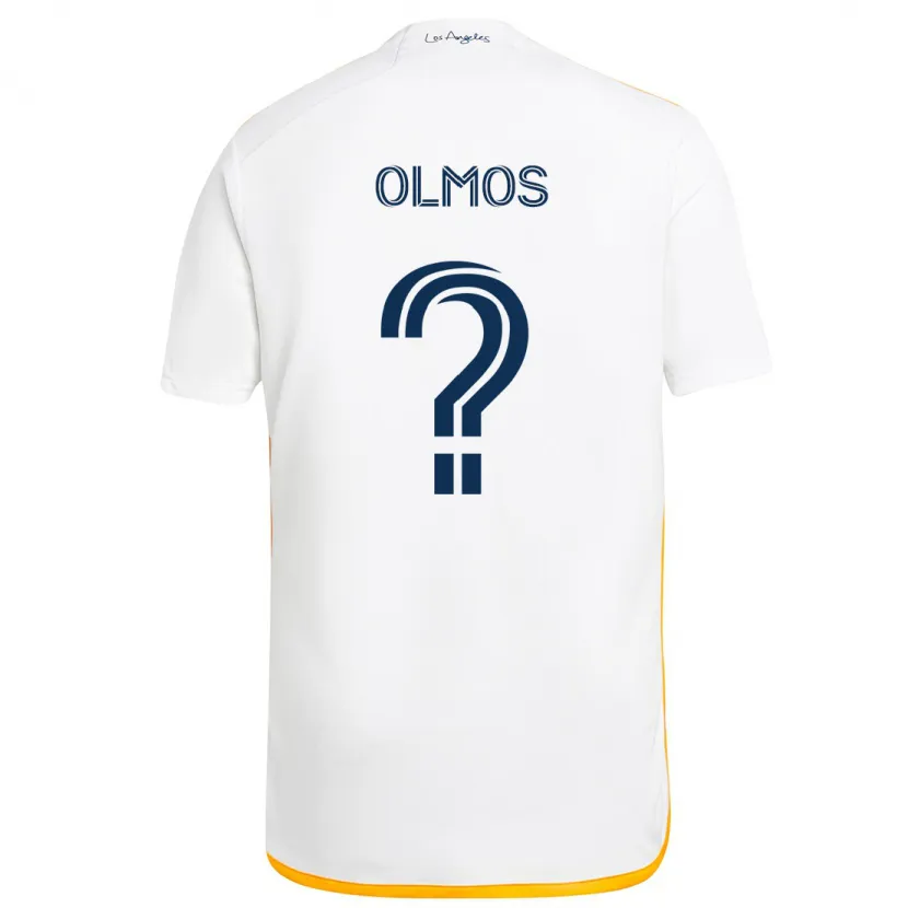 Danxen Kinder Justin Olmos #0 Weiß Gelb Heimtrikot Trikot 2024/25 T-Shirt Schweiz