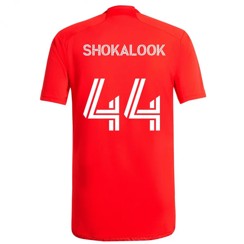 Danxen Kinder Jason Shokalook #44 Rot-Weiss Heimtrikot Trikot 2024/25 T-Shirt Schweiz