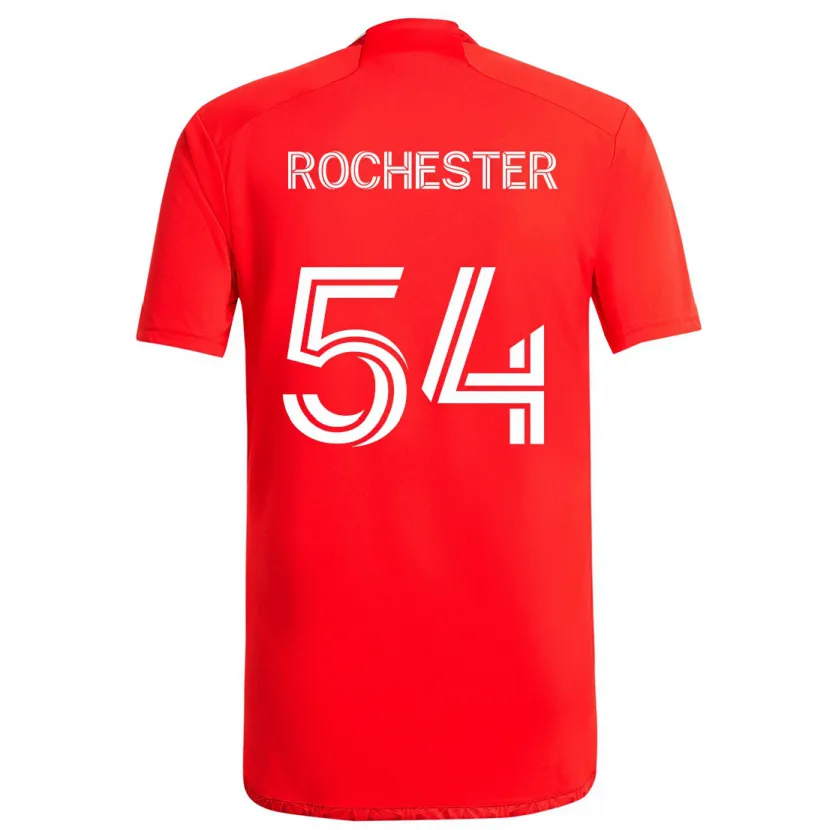 Danxen Kinder Lamonth Rochester #54 Rot-Weiss Heimtrikot Trikot 2024/25 T-Shirt Schweiz