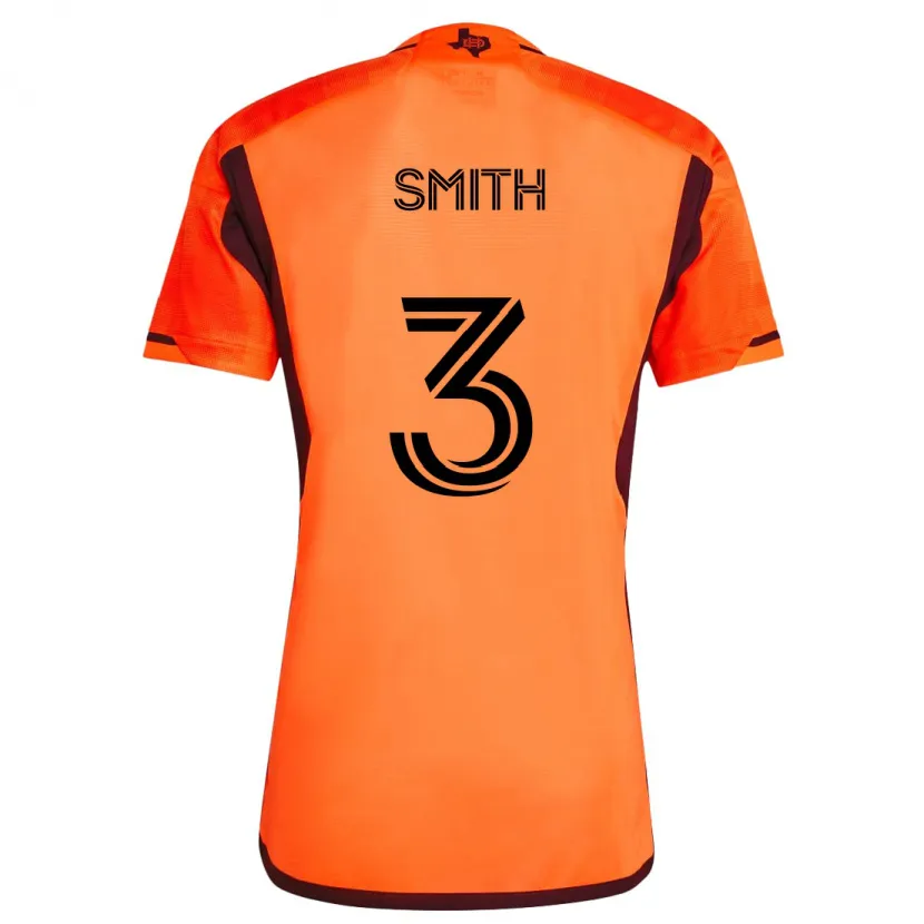 Danxen Kinder Brad Smith #3 Orange Schwarz Heimtrikot Trikot 2024/25 T-Shirt Schweiz