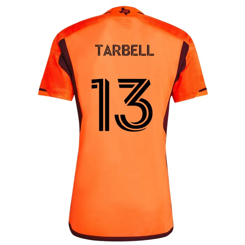 Danxen Kinder Andrew Tarbell #13 Orange Schwarz Heimtrikot Trikot 2024/25 T-Shirt Schweiz