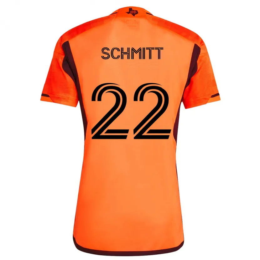 Danxen Kinder Tate Schmitt #22 Orange Schwarz Heimtrikot Trikot 2024/25 T-Shirt Schweiz